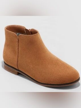 Cat & Jack Kids Tan Suede Chelsea Boot
